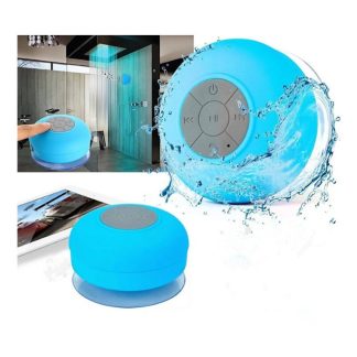 Bakeey Portable bluetooth ventouse etanche sans fil haut-parleur mains libres pour salle de bain douche piscine plage - Blanc