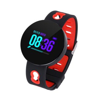 Bakeey X7 ecran couleur 0,96 pouces IP67 Moniteur de pression arterielle de frequence cardiaque Modes multisports Montre intelligente - NO.1