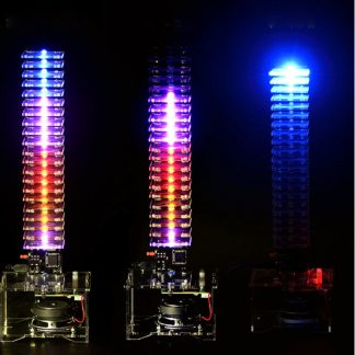 Kit SCM de production de bricolage electronique en vrac de contrele audio de spectre de frequence audio de colonne de cristal de 21 segments - pieces de base de pieces de colonne en cristal