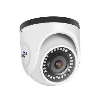 Hiseeu 4K POE Camera IP Audio 8MP Boetier metallique etanche Reseau Dome Camera de securite CCTV IR H.265 ONVIF