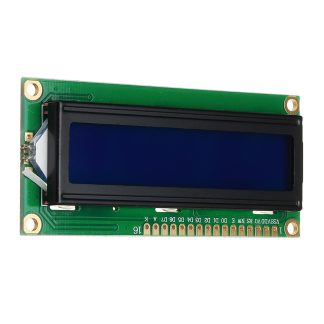 10pcs 1602 caractere LCD module d'affichage retro-eclairage bleu