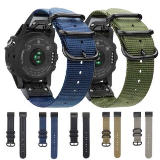 Bakeey Nylon Montre 20 mm Bande Bracelet e degagement rapide pour Garmin Fenix 5S Plus 5S 6S Montre intelligente - Pommier
