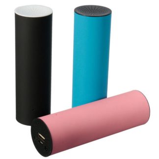 Haut-parleur Bluetooth sans fil de banque de puissance etanche de sport exterieur UR31 - rose