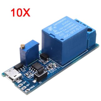 10Pcs 5V-30V Declencheur de tension large Declencheur de minuterie Debit de conduction Module Declencheur de temps