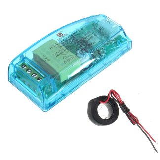 PZEM-004T 100A + boete de Communication ca fermee CT Module serie TTL tension courant frequence d'alimentation Modbus-RTU avec etui