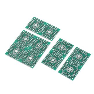 50Pcs HTQFP QFN48 e DIP48 QFN44 0.5mm QFP48 QFP44 PQFP LQFP Plaque Adaptateur