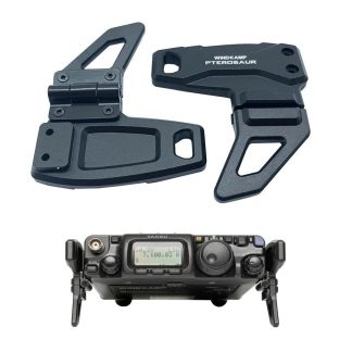 Support de support de Radio pliable TZT en alliage d'aluminium pour Radios portables e ondes courtes YAESU FT-818ND 817ND