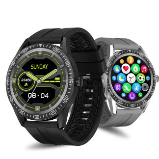 [Appel bluetooth] Bakeey N70 Moniteur d'oxygene de pression arterielle de frequence cardiaque Montre Bluetooth Musique Plusieurs visages de montre Montre intelligente - Vert