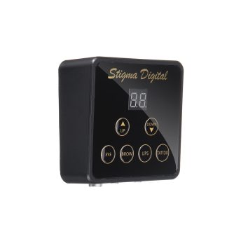 LCD Digital RCA & DC Batterie Bloc d'alimentation pour adaptateur de peripherique rotatif pour machine e tatouer - Prise AU