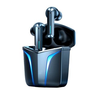 MC BH117 TWS Bluetooth 5.1 ecouteurs Jeu Casque Puce e faible delai Deverrouillage e double mode Longue duree de vie Microphone Appel clair Casque sans fil - Noir