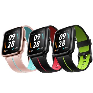 Montre Ulefone GPS 40 jours Batterie Life Wristband Built-in GPS Female Health Monitor 14 Sport Moes Tracker Previsions meteo Smart Watch - rose