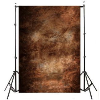 5 x 7 pouces Abstrait Brown Studio Vinyle Photographie Toile de Fond Prop Photo Decors Fond