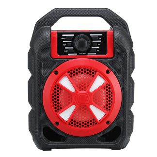 Portable 9W Bluetooth Haut-Parleur Sans Fil Colorful Lumiere Hifi Stereo Mains Libres Avec Micro Support FM TF USB AUX - la norme