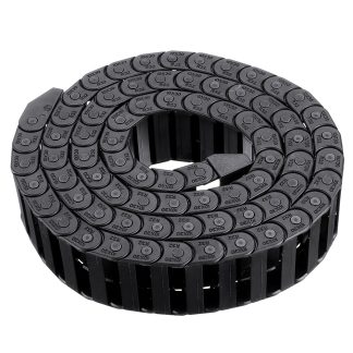 10 * 30mm L1000mm ouverture Nylon chaene de traction en plastique avec connecteurs d'extremite pour piece de CNC d'imprimante 3D