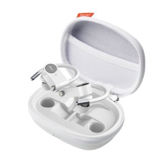 TWS-20 bluetooth 5.0 TWS Sports Ear Hook Casque ecouteurs Stereo Casques etanches avec etui de transport - Blanc