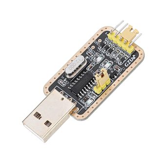 10 pieces CH340G RS232 Mise e niveau USB vers TTL Adaptateur de convertisseur automatique Module de brosse STC