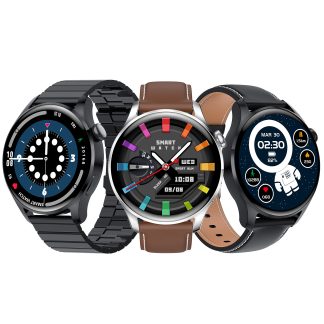 LYNWO M103 1,35 pouces 390 * 390px IPS ecran tactile complet BT Appelez la frequence cardiaque dynamique Moniteur de pression d'oxygene sanguin Analyse de mouvement professionnelle IP67 Montre intelligente etanche 280mAh - 002
