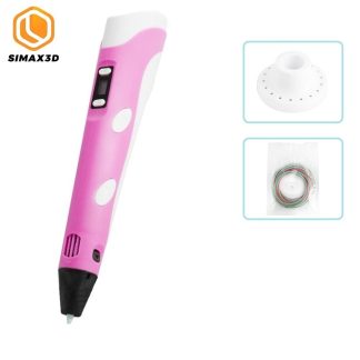 Stylet d'impression 3D SIMAX3De rose 2e generation avec ceble d'alimentation USB