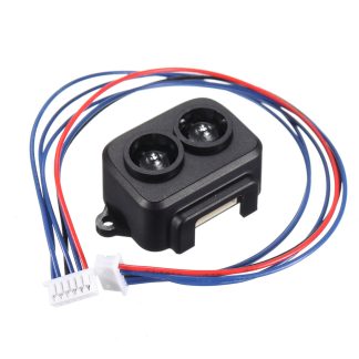 Module radar e point unique TOF Faible consommation d'energie Module de capteur de distance e courte portee 0,2 M ~ 8 M UART IIC 5V