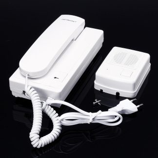 Serrure de contrele de systeme d'entree de sonnette d'interphone de telephone parlable pour des appartements d'appartements