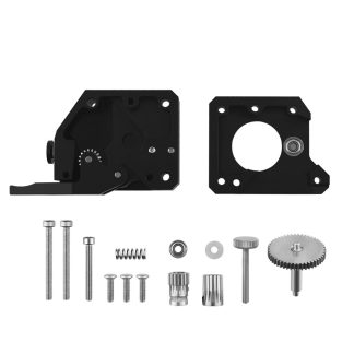 Extrudeuse BMG e double engrenage TWO TREESe, double entraenement gauche / droite de 1,75 mm pour imprimante 3D - noir (gauche)