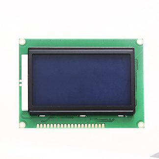 12864 Police de symboles graphiques 128 x 64 LCD Module d'affichage Retroeclairage bleu Geekcreit pour Arduino - produits compatibles avec les cartes Arduino officielles