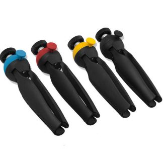 Lynca MNS3 Mini trepied pliable e 360 degres pour telephone portable - Bleu