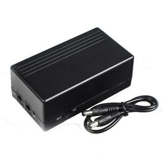 12v2a 22.2w ups alimentation ininterrompue alimentation de secours mini batterie pour camera routeur