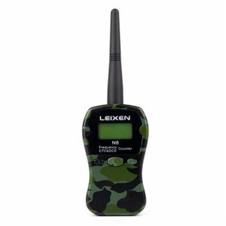 Leixen compteur de frequence d'affichage lcd n8 portable 1mhz-1000MHz compteur de frequence CTCSS / DCS pour talkie-walkie - Jaune