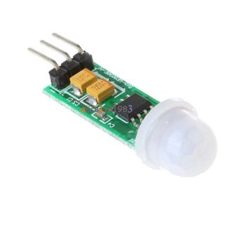 10 pieces HC-SR505 Mini Infrarouge PIR Capteur de Mouvement Module Detecteur Infrarouge Precis