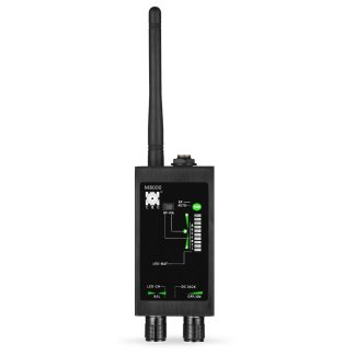 Detecteur de signal radio M8000 1 MHz-12GH FBI GSM Detecteur automatique de signal de camera RF GPS Localisateur de poursuite avec antenne magnetique LED