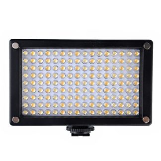 144as LED lampe de lumiere bi-temperature de couleur 2354lux de camera video