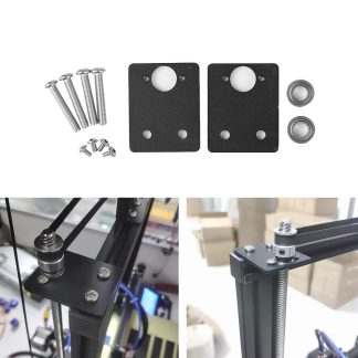 Double support de fixation d'incidence en metal de stabilisateur d'axe des Z pour le montage superieur de vis sans fin de l'imprimante 3D