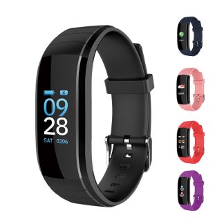 XANES UPX PRO 0.96 "ecran etanche montre intelligente tensiometre Fitness Braelet Mi Bande - Violet