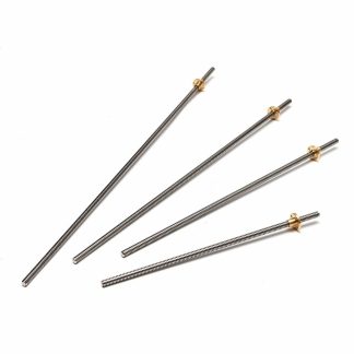 8mm 300/400/500 / 600mm plomb 2mm vis en acier inoxydable + T8 ecrou pour imprimante 3D CNC Reprap - 500mm