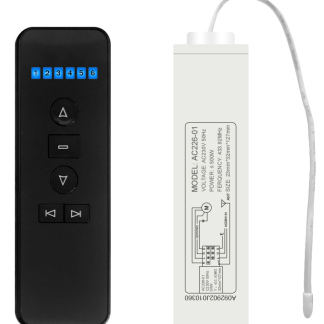 Commutateur de telecommande Broadlink AC123 433Mhz RF et ensemble de recepteur AC226 Compatible ensemble de telecommande Broadlink pour maison intelligente bricolage rideau de stores motorises - # 5