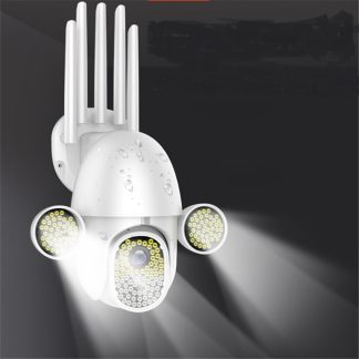 MZWS Q172 1080P HD camera de Surveillance sans fil WIFI 2MP Vision nocturne camera CCTV exterieur moniteur etanche camera IP - Prise americaine