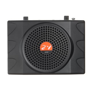 25W 100Hz-15kHz Haut-parleur Rechargeable Radio FM Lecteur MP3 avec Microphone Telecommande Visite d'Enseignement Visite guidee Activites de plein air