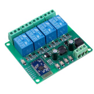 Module de relais bluetooth 5.0 e 4 canaux Mise en reseau Bluetooth MESH Mise en reseau Application mobile Commutateur de telecommande