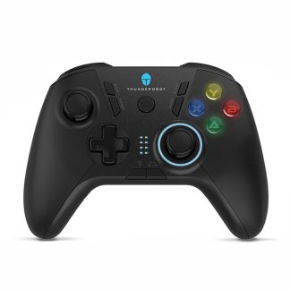 THUNDEROBOT G50 Manette de jeu de vibration sans fil Bluetooth 5.0 pour Nintendo Switch Windows PC TV Gyroscope e six axes Contreleur de jeu de vibration somatosensorielle pour iOS Smartphone TV Box