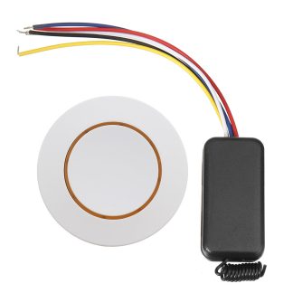 433Mhz LED panneau de petit volume normalement ouvert ferme Mini bouton de carte de commande sortie de relais modifiee