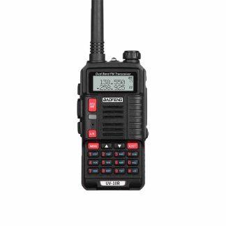 Baofeng BF-UV10R 4800mAh Trois Bande Talkie-walkie haute puissance 136-174/220-260/400-520MHz Radio bidirectionnelle IP54 Talkie-walkie etanche avec lampe de poche - EU Plug