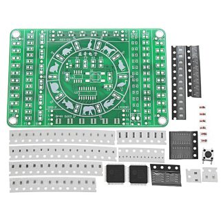 Kit de module de production electronique bricolage pour panneau de pratique de soudage de composants CMS EQKITe