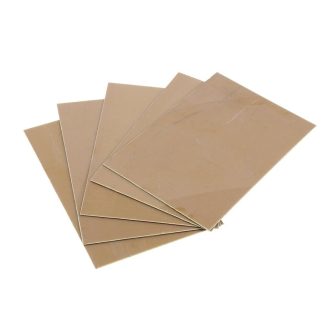 15pcs 100x150x0.8mm carte de circuit imprime en stratifie FR4 plaque cuivre simple face