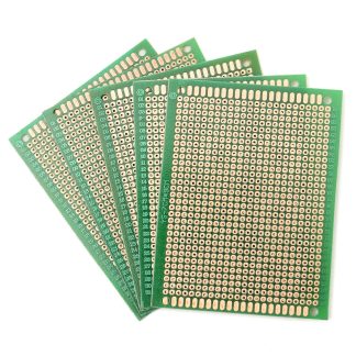 25pcs PCB bricolage soudure prototype de cuivre carte de circuit imprime 70mm x 90mm
