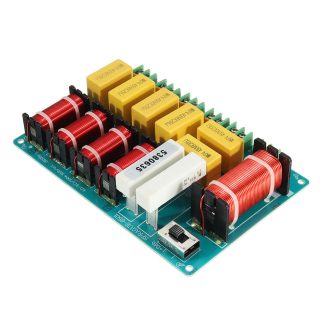 Carte de diviseur de frequence de haut-parleur professionnel quatre haut One faible crossover e cinq voies outil de mise e niveau de bricolage 6501 pour scene KTV