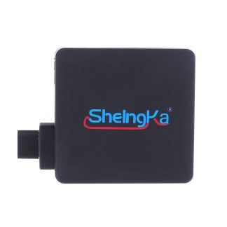 Cete exterieur rechargeable Sheingka FLW221 2300mAh Type-C Batterie pour GoPro Hero 7 6 5 Black Action Sport Camera