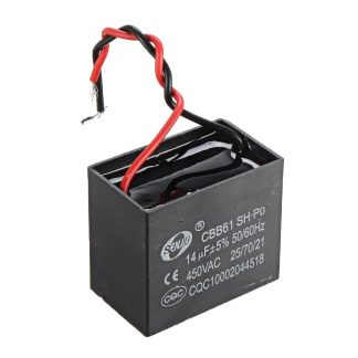 CBB61 5 pieces 14UF capacite de demarrage 450 V AC condensateur de ventilateur CBB condensateur de fonctionnement du moteur
