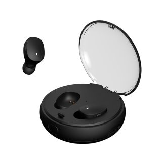 TWS sans fil bluetooth 5.0 ecouteurs CVC8.0 casque antibruit IPX7 etanche casque bilateral stereo - rose