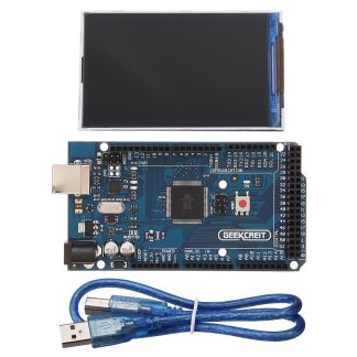 Geekcreit MEGA 2560 R3 ATmega2560 MEGA2560 Carte de developpement + 3,5 pouces TFT ecran couleur 320x480 ecran